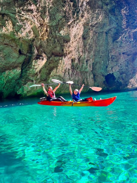 Cova dels Orguens: Cave Exploring Kayak & Snorkel Tour - Cliff Jumping on Demand: Fun Add-On, Safety Mindset
