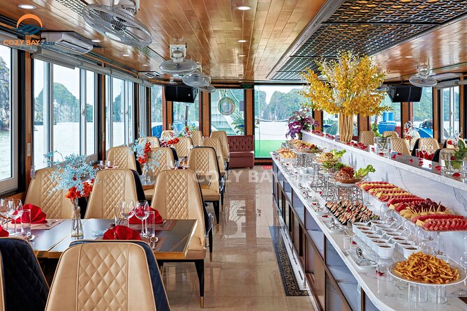 Cozy Bay Halong 5-Star Day Cruise, Buffet, Cave, Kayak, Swimming - Hanoi to Hai Duong pearl stop: stretch your legs, learn a little