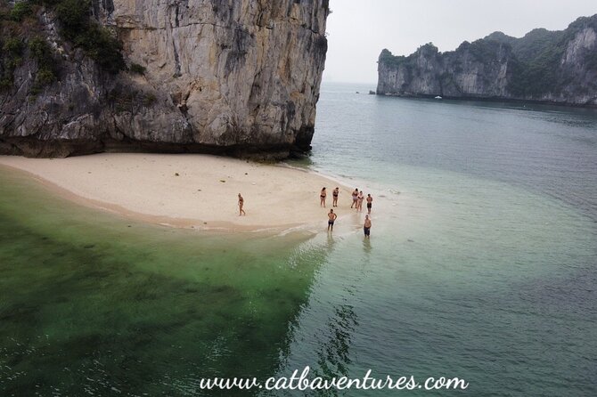 Cruising- Kayaking- Cycling- Trekking 3D/2N from Cat Ba in less tourist areas. - Day 3: Tien Ong Cave, Cong Tau, and the limestone-island feel