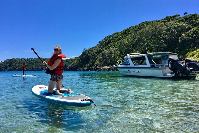 Day Cruise & Island Tour - Snorkel/Wildlife/Paddleboard/Islands - Roberton Island stop: hike for views, then settle into the beach
