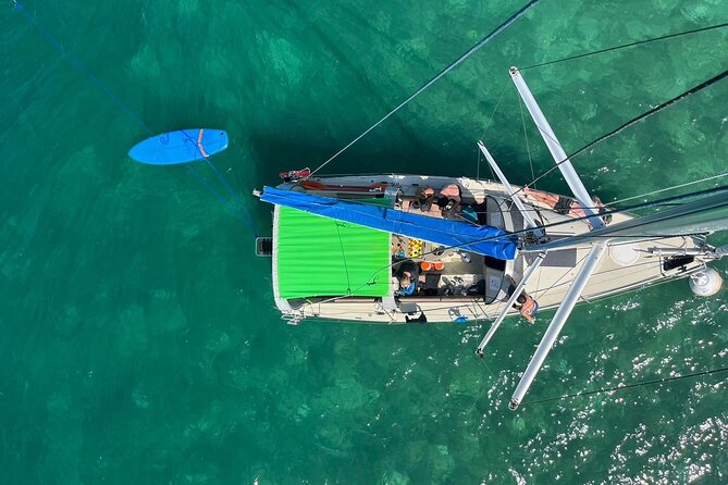 Day Lagoon 100% Sailing stops Snorkelling Paddle - From Ti Bo at 7:20 a.m. to the Mangroves of La Biche