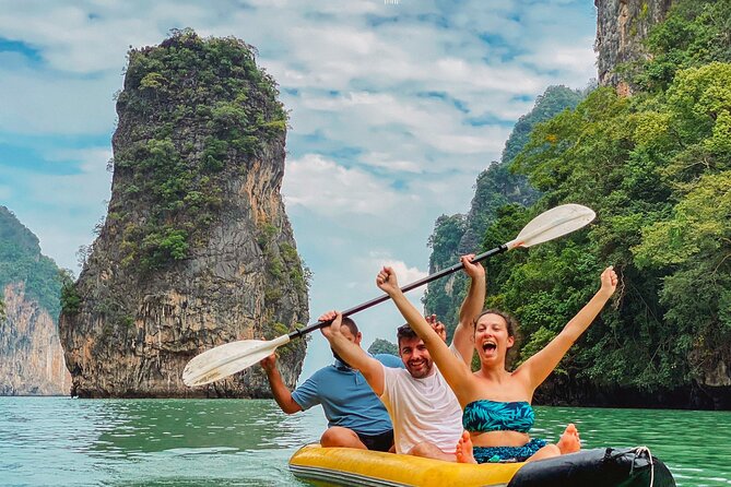 Day Trip to James Bond (Canoeing & Kayaking Islands & Lunch) - Hong Island’s enclosed lagoon and the heart-shaped sky view