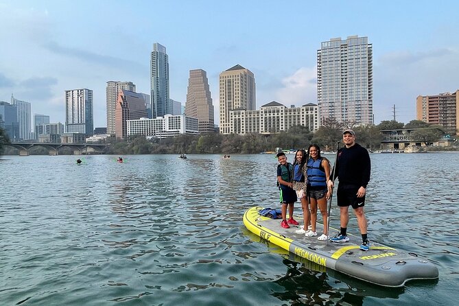 Downtown Austin Giant Paddleboard Sunset Tour with Bats - Families, First-Timers, and Groups: Who This Fits Best