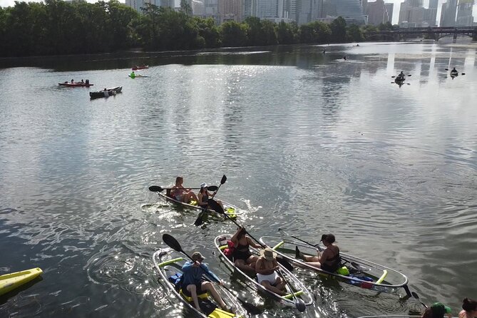 Downtown Austin Skyline Clear Kayak Tour at Lady Bird Lake - Where you meet and how to start smoothly
