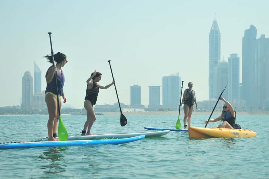 Dubai: 1-hour Kayaking or Stand Up Paddle at Dukes The Palm - The 1-Hour Flow: What the Paddling Time Feels Like