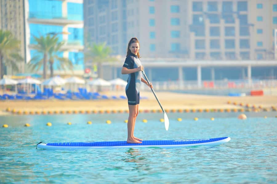 Dubai: 1-hour Kayaking or Stand Up Paddle at Dukes The Palm - Harbor Views You Don’t See From Shore