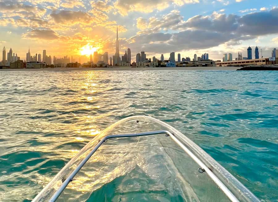 Dubai: Clear Kayaking Experience with Burj Khalifa View - Key highlights worth planning for