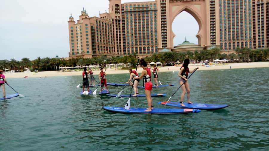 Dubai: Palm Jumeirah Paddle Boarding Tour - What’s included in the $30 price (and what isn’t)