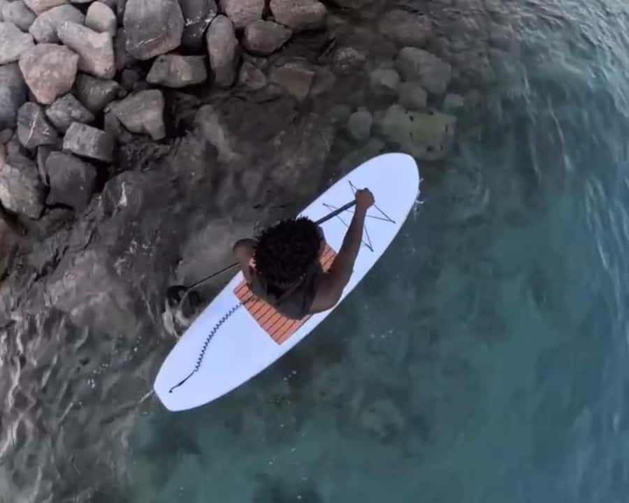 Dubai: Stand-Up Paddle Boarding with Burj Khalifa View - One Hour on the Board: Self-Guided Paddling With Instructor Support