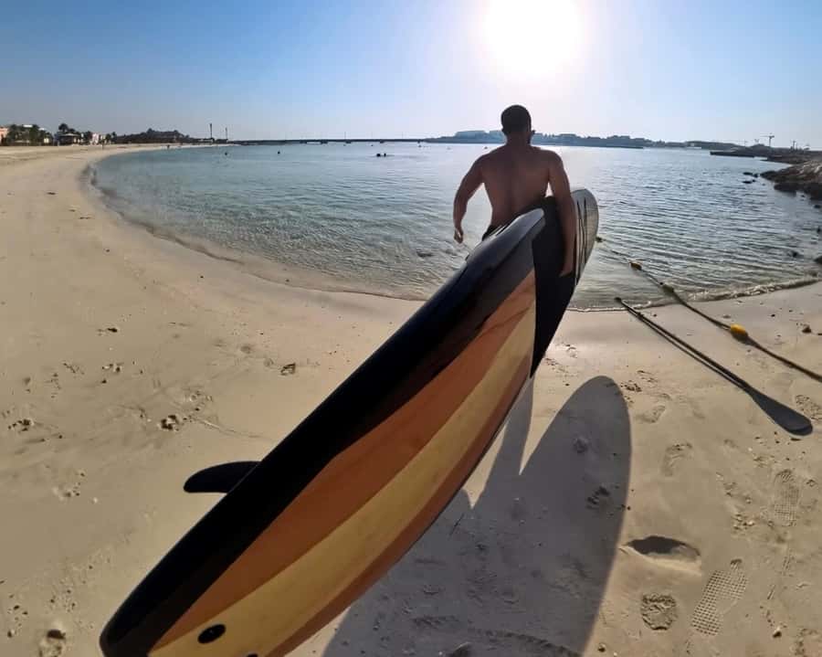 Dubai: Stand-Up Paddle Boarding with Burj Khalifa View - Meeting Point Tips: Fishing Harbor Gate and the White Kiosk