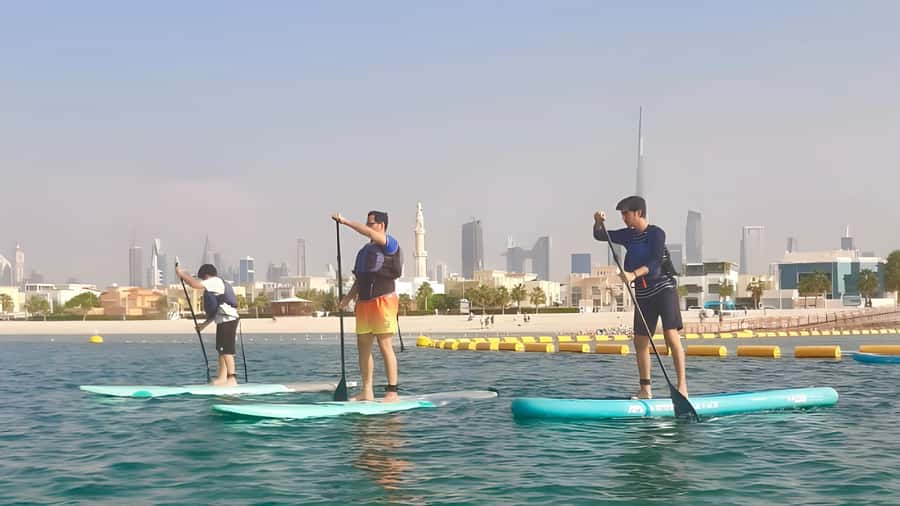 Dubai: Stand-Up Paddle Boarding with Burj Khalifa View - Group Size and Instructor Language: Why It Feels Less Chaotic