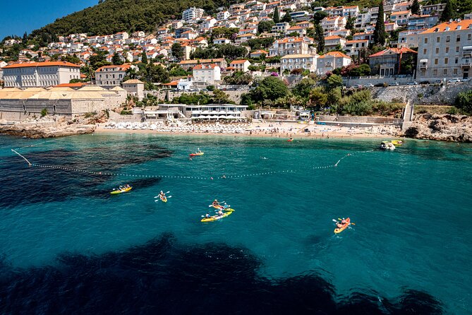 Dubrovnik Kayak Rental on Banje Beach - What You Really Get: Kayak, Paddle, Life Jacket