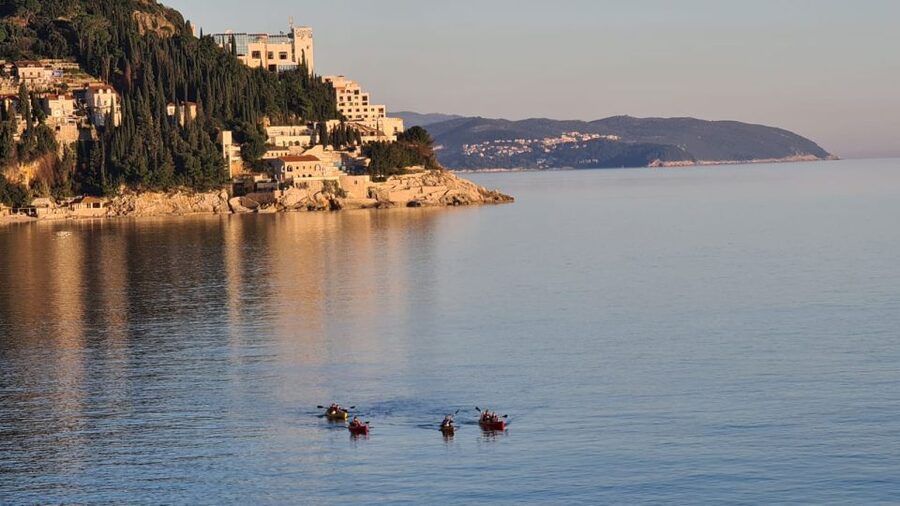 Dubrovnik: Sea Kayaking Half-Day Tour - Paddling under the city walls: the photos are better for a reason