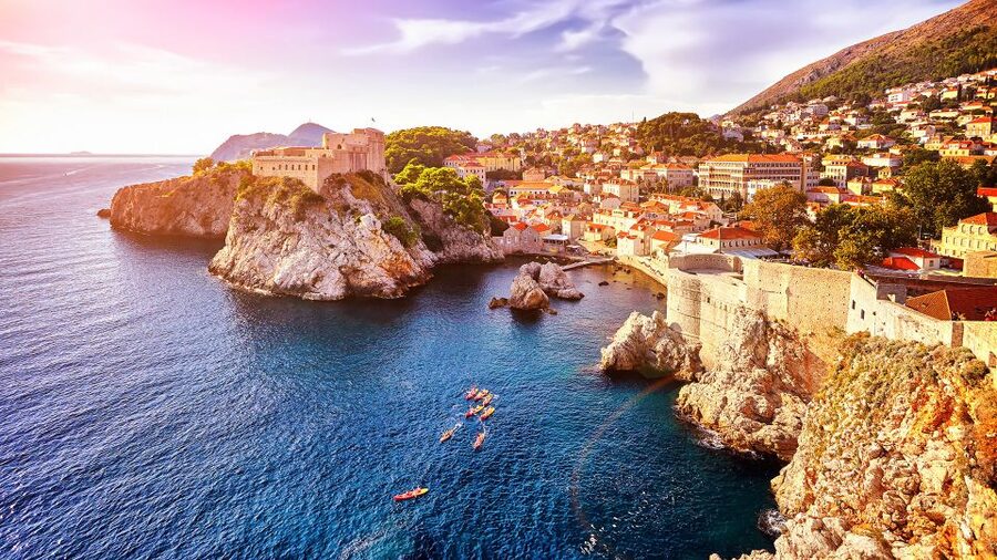 Dubrovnik: Sea Kayaking Half-Day Tour - Betina Cave Beach stop: swim, snorkel, and optional cliff jumping