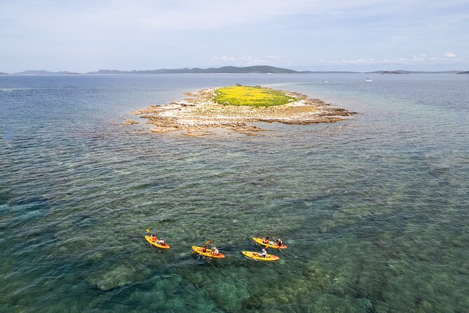 Dugi Otok - full day kayak adventure - Lunch at Veli Rat Lighthouse, Then Kayaks to the Michele Shipwreck