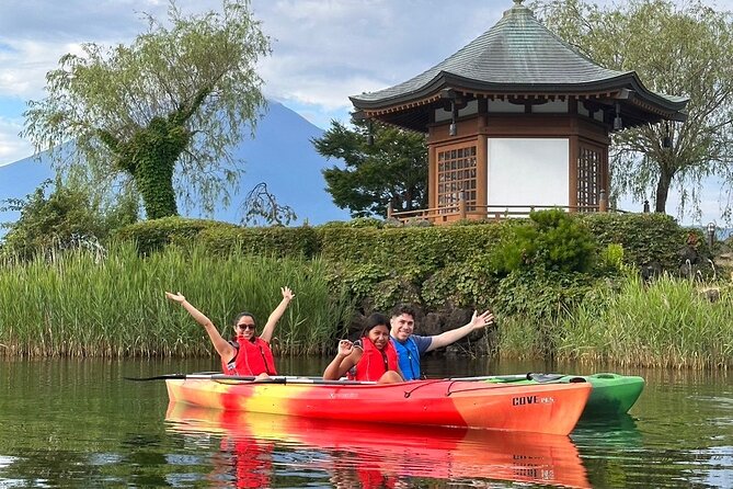 Early Morning Kayaking With Views of Mt Fuji at Lake Kawaguchiko - NaturaBase4010 Funatsu Meet-Up: What Happens From 6:45–7:15