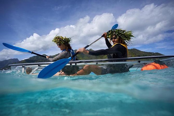 Eco guided excursion to the lagoon of Moorea in transparent kayak 1/2 day morning - A Snorkeling Spot Without the Pressure: How the Lagoon Fits Together