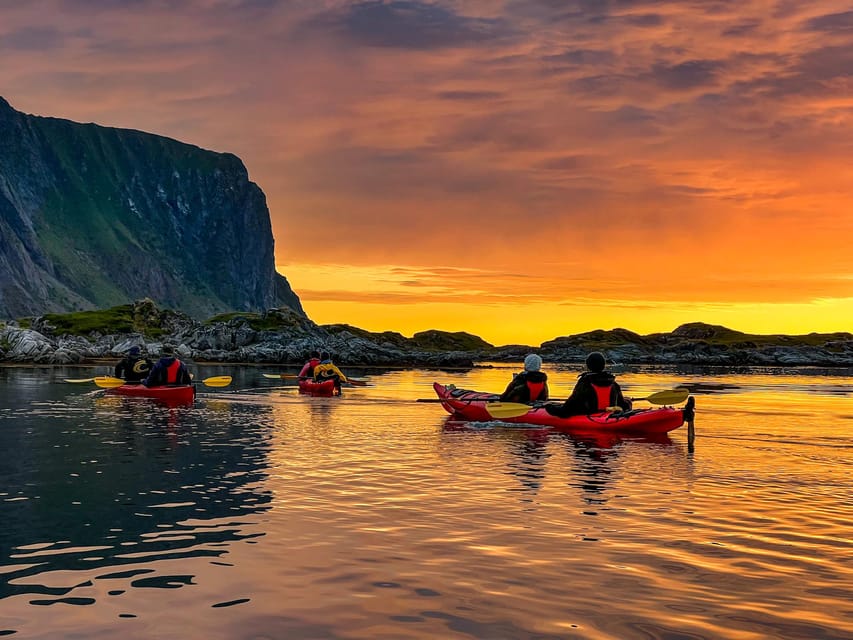 Eggum: Lofoten Islands Midnight Sun Kayak Tour - Key highlights at a glance