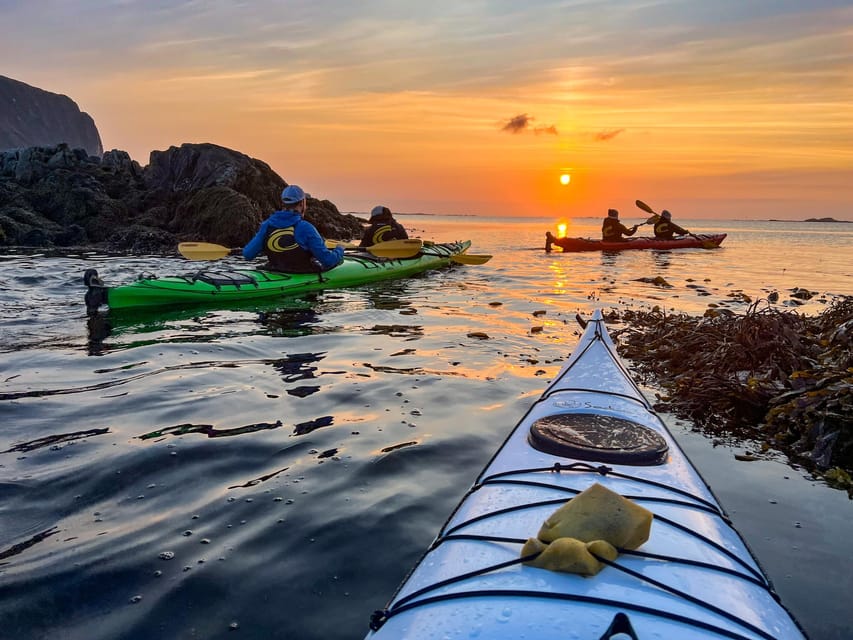 Eggum: Lofoten Islands Midnight Sun Kayak Tour - The paddle plan: what you do on the water near the open ocean