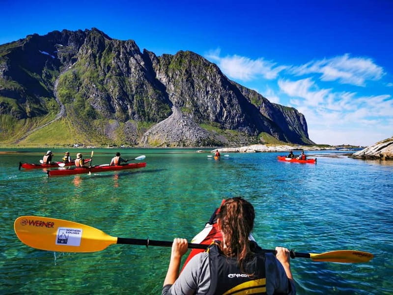 Eggum Lofoten: Kayaking Tour in Lofoten with Snacks - Safety briefing and kayak setup: the part you’ll be glad is included