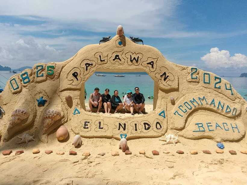 El Nido: Big Lagoon Kayaking & Island Adventure - Shimizu Island: lunch on sand plus snorkel time