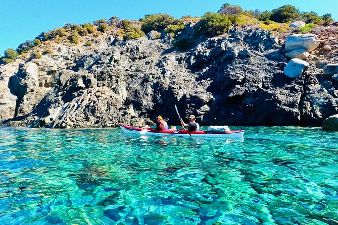 Elba Island Full Day Sea Kayak Tour - Stop 3: Sant’Andrea Beach Break with Granite Sand and Facilities