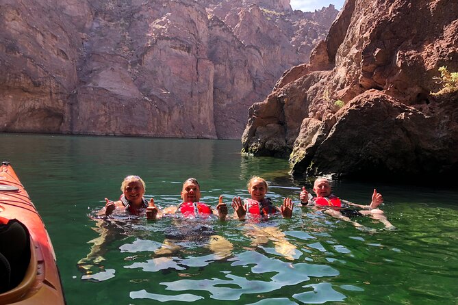 Emerald Cave & Black Canyon Kayak Tour with Vegas Pickup - Snack break and the photo-friendly rhythm