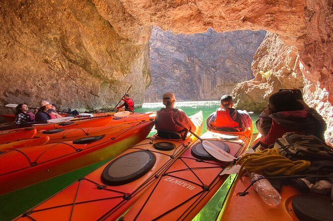 Emerald Cave & Black Canyon Kayak Tour with Vegas Pickup - Paddling upstream through Black Canyon: pace, effort, and wildlife odds