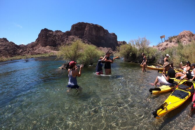 Emerald Cave Express Kayak Tour with Scenic & Historic Stops - Emerald Cave: backing in for that real photo payoff