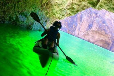 Emerald Cave Kayaking Tour from Las Vegas, Best Dam 1/2 Day Trip - Emerald Cove or Emerald Cave: where the water becomes the star