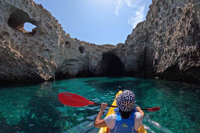 Enchanting Semi Private Kayaking Tours in Milos - Stop 3: Kalamos Beach hot springs under the water