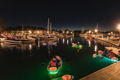 Evening LED Glow Clear Kayak Tour in Lake Tahoe - Your “floating light show”: gear that matters more than you think