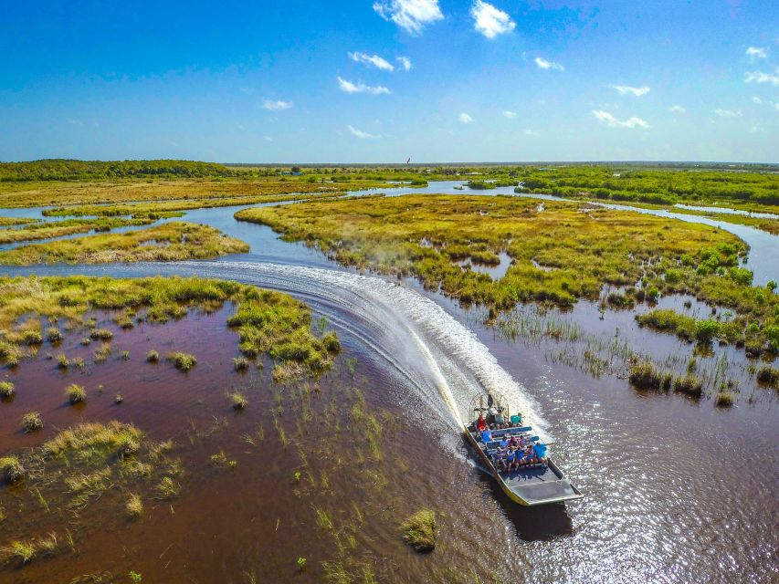 Everglades City: Guided Kayaking Tour and Airboat Ride - The airboat ride: glide over private grasslands and mangroves
