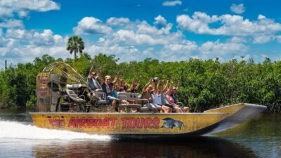 Everglades City: Guided Kayaking Tour and Airboat Ride - Kayaking through mangrove tunnels and cypress forests
