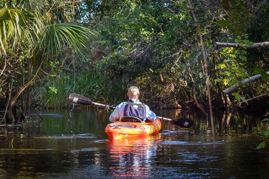 Everglades City: Guided Kayaking Tour with and Airboat Ride - Everglades City is the calm, practical launch point