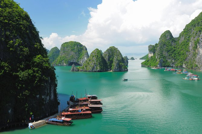 Excursion to Ha Long Bay with Titop Island and kayaking in Luon Cave - Boarding at Tuan Chau: cruising time, then cave time