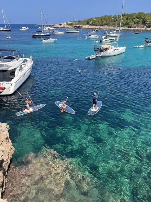 Experience Crystal paddle surf Tours + snorkel - Why a transparent SUP tour feels different in Ibiza