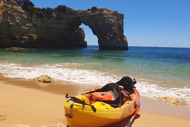 Explore Algarve Caves & Wild Beaches Kayak Tour - Lagoa: paddling between coves and staying away from mass tourism