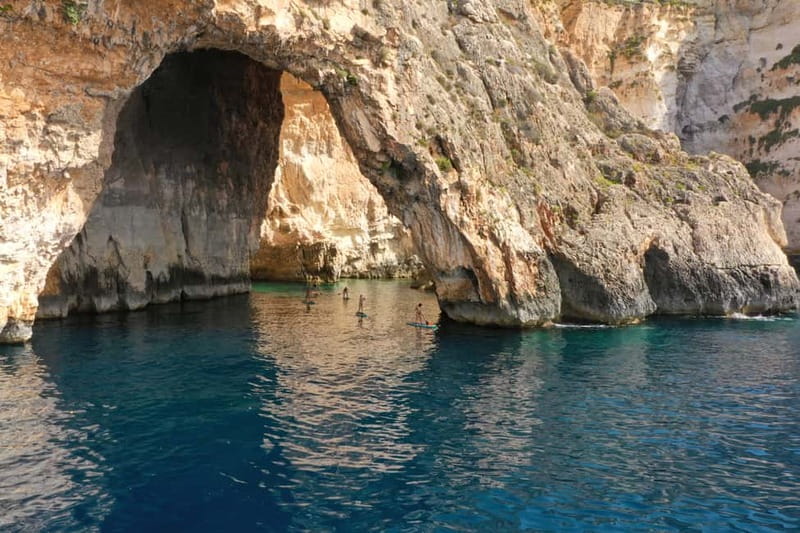 Explore Malta’s Blue Grotto by SUP - Why 6:45am SUP on Malta’s Blue Grotto feels different