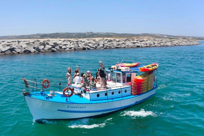 Explore Secret Caves and Beaches of Alvor - Boat & Kayak Tour - Sailing Through the Alvor Estuary Natural Reserve