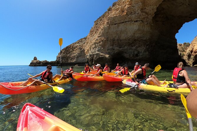 Explore Secret Caves and Beaches of Alvor - Boat & Kayak Tour - Meeting at CAFE-NA-RIA and Getting Set Up Fast