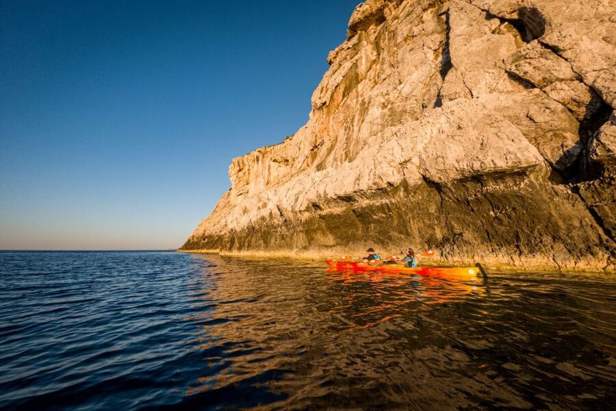 Faliraki: Sunrise Sea Kayaking Experience with Breakfast - Snorkeling and swimming before breakfast: clear water plus a gentle motivation