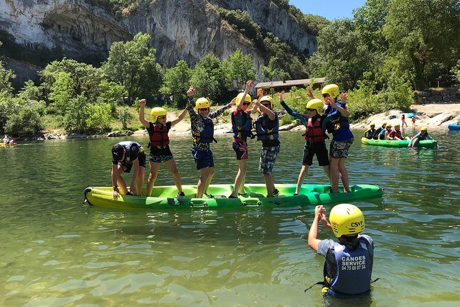 Family canoe trip under the Pont d'Arc - from 3 years old - Floating Under Pont d’Arc: Why This Works for Families