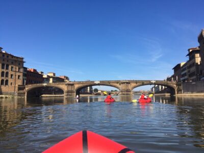 Florence: Ponte Vecchio and City Sights Guided Kayak Cruise - Where you start at Firenze Rafting and what’s on your gear list