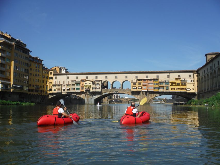 Florence: Ponte Vecchio and City Sights Guided Kayak Cruise - Price and value at $58: what you’re paying for and what you’re not