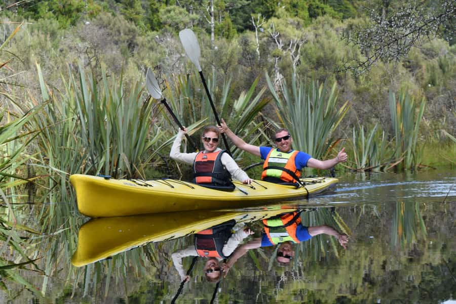 Franz Josef: 3-Hour Kayak Tour on Lake Mapourika - Paddling into the Okarito Kiwi Sanctuary zone