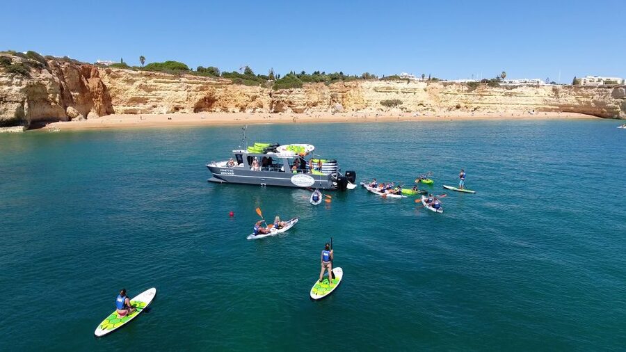 From Albufeira: Benagil Hidden Caves Tour by Kayak - Kayak time: what the briefing and gear prepare you for