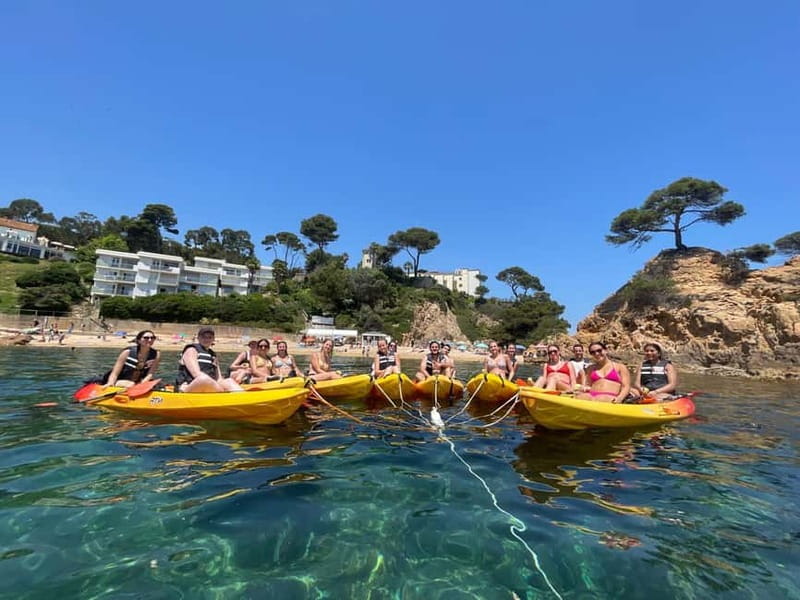 From Barcelona: Costa Brava Kayak & Snorkel Tour with Picnic - Starting at Kulas Bar: The Easiest Way Out of the City