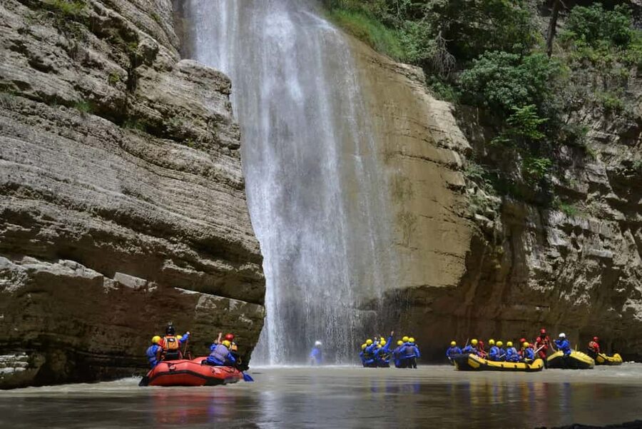 From Berat: Osumi Canyon Rafting, Kayak, & River Tubing Tour - Rafting in January–June, tubing or kayaking after: plan around water levels