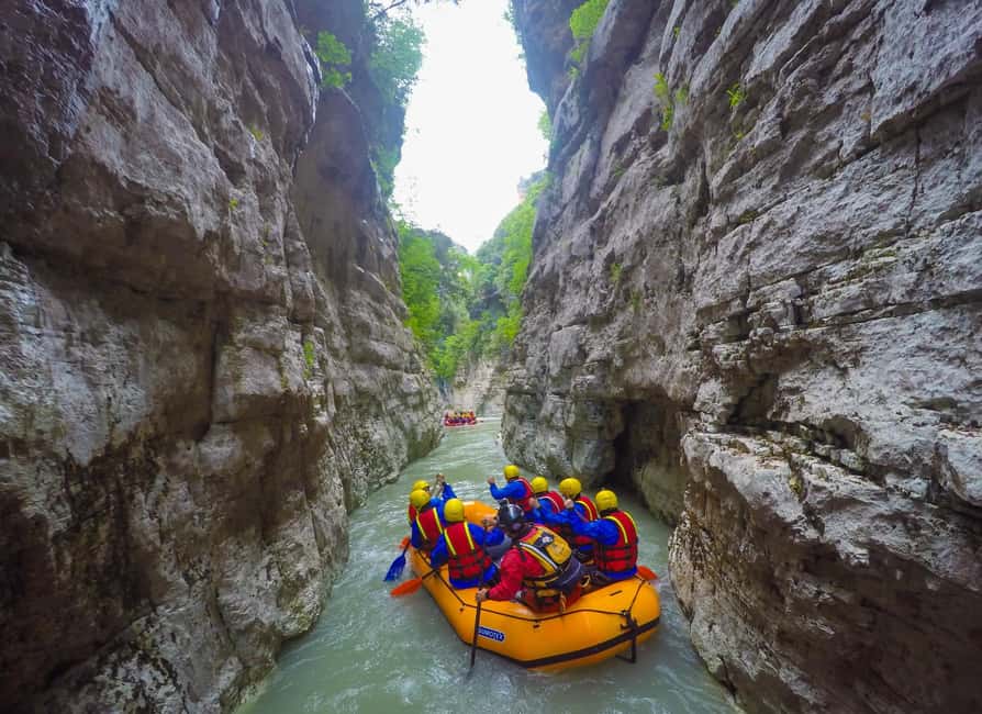 From Berat: Osumi Canyon Rafting, Kayak, & River Tubing Tour - The half-day 4.5-hour canyon experience: when you want the highlights only